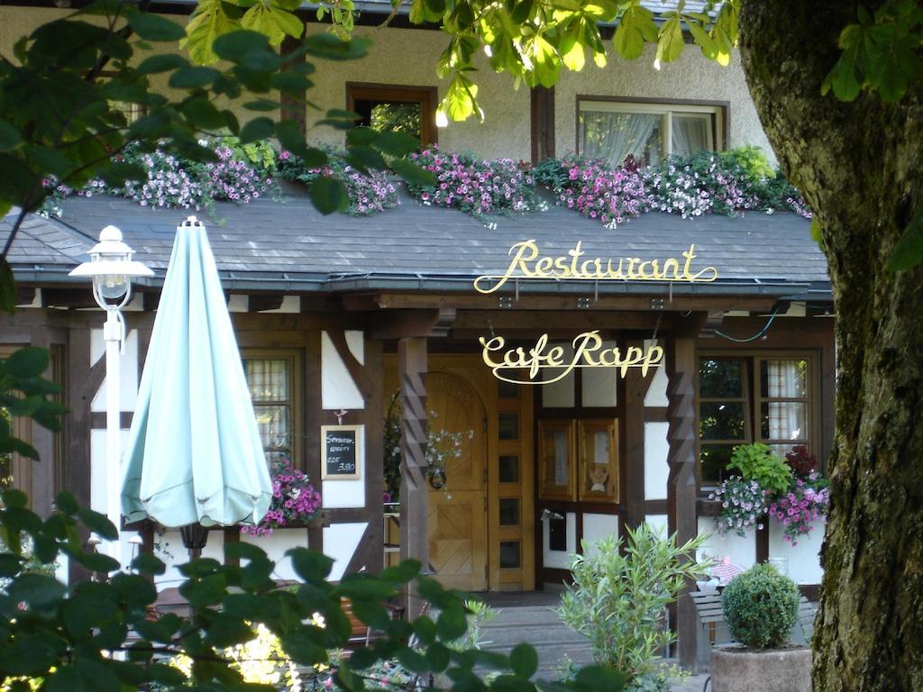 Hotel Restaurant Cafe Rapp Königsfeld im Schwarzwald Exterior foto