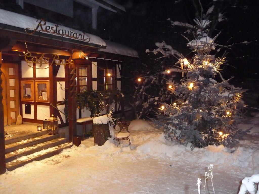 Hotel Restaurant Cafe Rapp Königsfeld im Schwarzwald Exterior foto